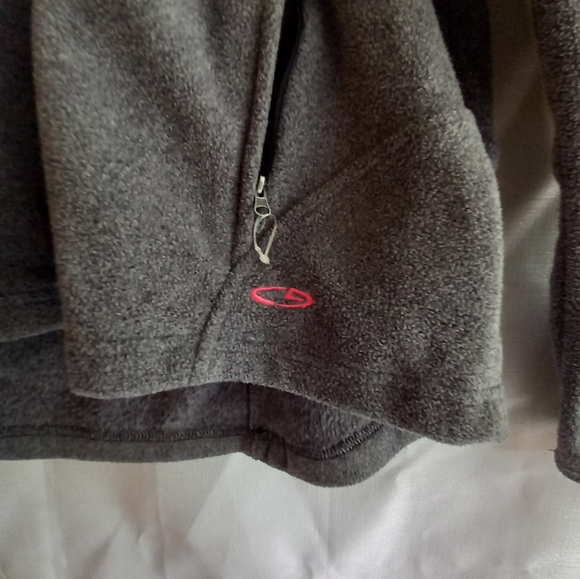 Pink and gray NWOT Champion fleece zipup xxl - Picture 5 of 5